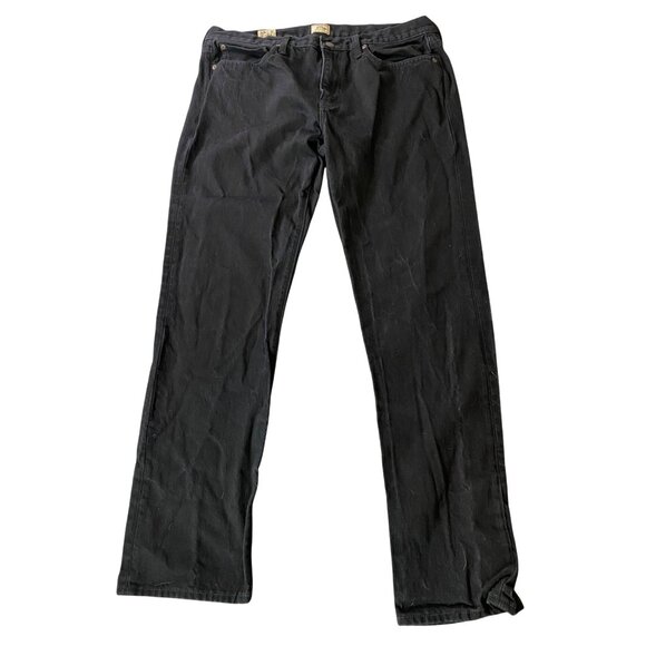 J.Crew Re-Imagined Mens 770 Black Denim Jeans W36 L32 - Picture 1 of 14